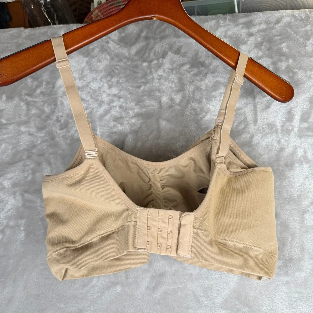 Kindred by Kindred Bravely Sublime Nursing Pumping Bra Beige XL Regular Wireless